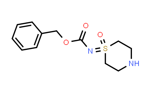 MC834498 | 2168243-11-4 | Benzyl (1-oxidothiomorpholin-1-ylidene)carbamate