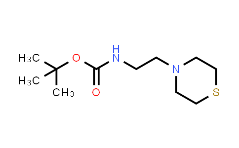 625106-54-9 | tert-Butyl (2-thiomorpholinoethyl)carbamate
