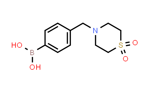 747413-23-6 | (4-((1,1-Dioxidothiomorpholino)methyl)phenyl)boronic acid