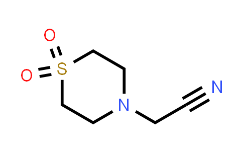 79207-43-5 | 2-(1,1-Dioxidothiomorpholino)acetonitrile