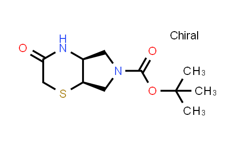 MC834528 | 1932385-75-5 | Tert-butyl (4aS,7aR)-3-oxohexahydropyrrolo[3,4-b][1,4]thiazine-6(2H)-carboxylate