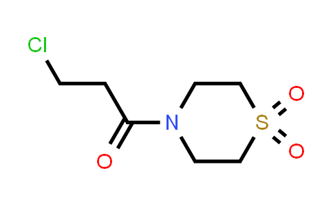 883797-57-7 | 3-chloro-1-(1,1-dioxidothiomorpholino)propan-1-one
