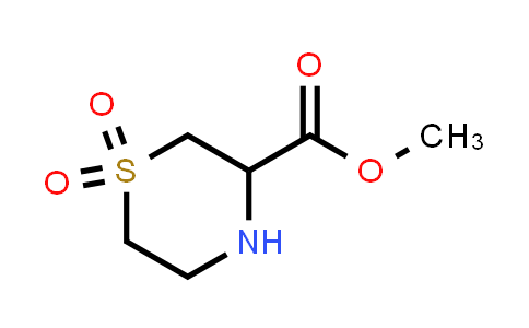 MC834568 | 929047-23-4 | Methyl 1,1-dioxo-1λ6-thiomorpholine-3-carboxylate