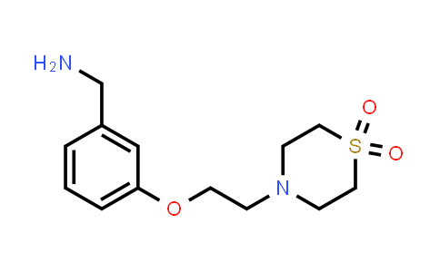 MC834575 | 1153850-22-6 | 4-{2-[3-(aminomethyl)phenoxy]ethyl}-1lambda6-thiomorpholine-1,1-dione