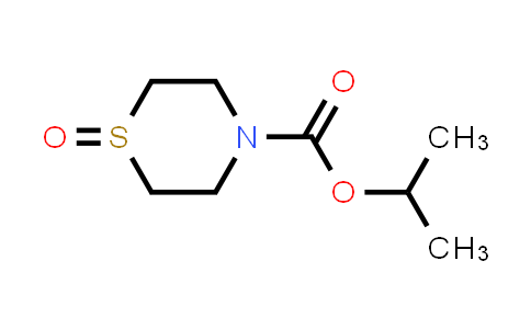 MC834592 | 1601148-85-9 | isopropyl thiomorpholine-4-carboxylate 1-oxide