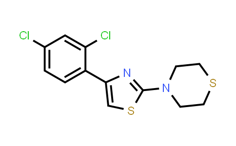 338401-55-1 | 4-(4-(2,4-Dichlorophenyl)thiazol-2-yl)thiomorpholine