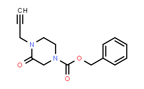 234108-42-0 | Benzyl 3-oxo-4-(prop-2-yn-1-yl)piperazine-1-carboxylate