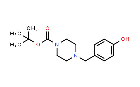 77278-44-5 | tert-Butyl 4-(4-hydroxybenzyl)piperazine-1-carboxylate