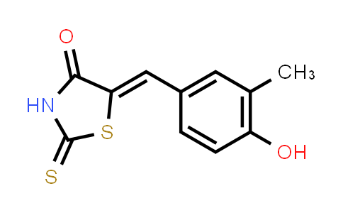 1287651-36-8 | (5Z)-5-[(4-羟基-3-甲基苯基)亚甲基]-2-硫酮-4-噻唑烷酮
