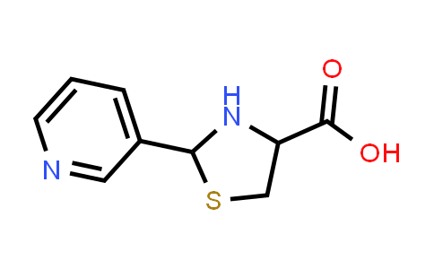 59777-95-6 | 2-(Pyridin-3-yl)thiazolidine-4-carboxylic acid