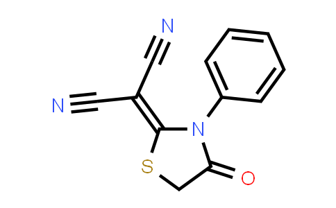 59615-89-3 | 2-(4-Oxo-3-phenyl-2-thiazolidinylidene)propanedinitrile