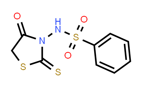 301343-38-4 | N-(4-氧代-2-硫代噻唑并噁唑烷-3-基)苯磺酰胺