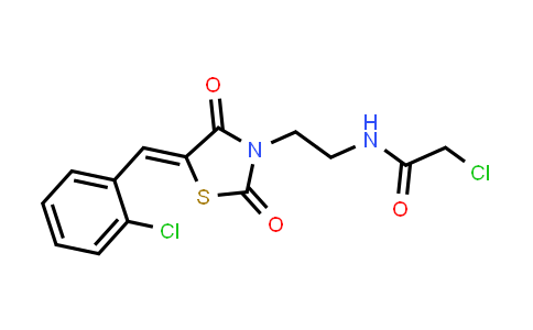 DY834711 | 554424-03-2 | 2-Chloro-N-(2-{5-[(2-chlorophenyl)methylidene]-2,4-dioxo-1,3-thiazolidin-3-yl}ethyl)acetamide