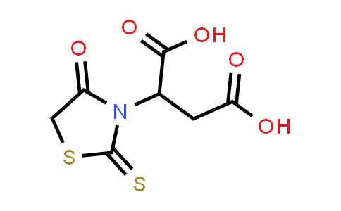 31316-80-0 | 2-(4-Oxo-2-thioxo-3-thiazolidinyl)butanedioic acid