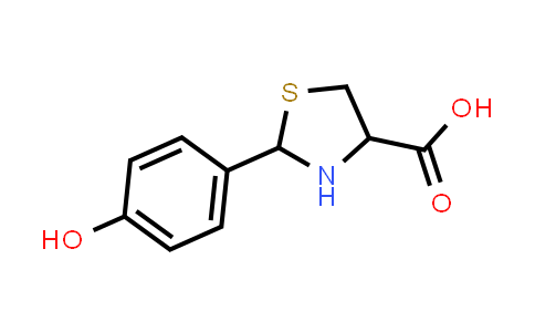 MC834778 | 69588-11-0 | 2-(4-Hydroxyphenyl)-1,3-thiazolidine-4-carboxylic acid