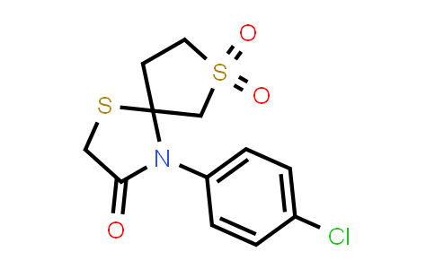 879641-88-0 | 4-(4-Chlorophenyl)-1,7lambda6-dithia-4-azaspiro[4.4]nonane-3,7,7-trione