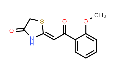 854036-03-6 | 2-[2-(2-甲氧基苯基)-2-氧代亚乙基]-1,3-噻唑啉-4-酮