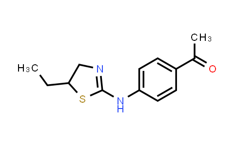 854137-76-1 | 1-{4-[(5-乙基-4,5-二氢-1,3-噻唑-2-基)氨基]苯基}乙烷-1-酮