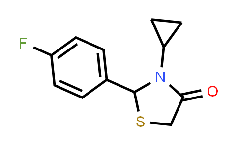 MC834795 | 871217-53-7 | 3-环丙基-2-(4-氟苯基)-1,3-噻唑啉-4-酮