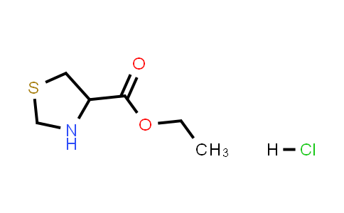 CAS No. 66223-38-9, 1,3-噻唑烷-4-羧酸乙酯盐酸盐