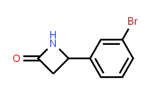 91391-58-1 | 4-(3-溴苯基)氮杂环丁烷-2-酮