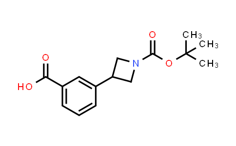 908334-11-2 | 3-{1-[(tert-Butoxy)carbonyl]azetidin-3-yl}benzoic acid