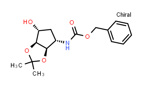 2381860-79-1 | Benzyl((3aR,4S,6R,6aS)-6-hydroxy-2,2-dimethyltetrahydro-3aH-cyclopenta[d][1,3]dioxol-4-yl)carbamate