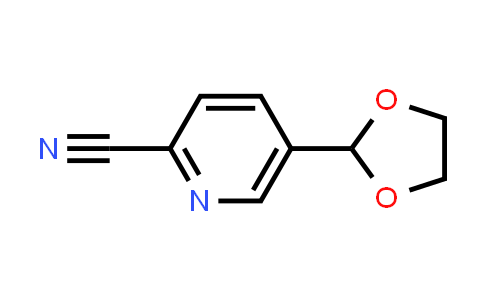 671776-91-3 | 5-(1,3-Dioxolan-2-yl)picolinonitrile