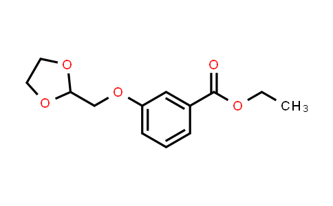 850348-88-8 | Ethyl 3-((1,3-dioxolan-2-yl)methoxy)benzoate