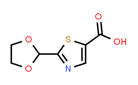 603999-23-1 | 2-(1,3-Dioxolan-2-yl)thiazole-5-carboxylic acid