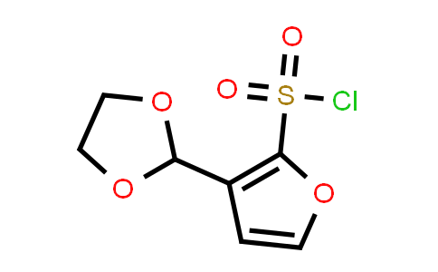 886851-63-4 | 3-(1,3-二氧戊环-2-基)呋喃-2-磺酰氯