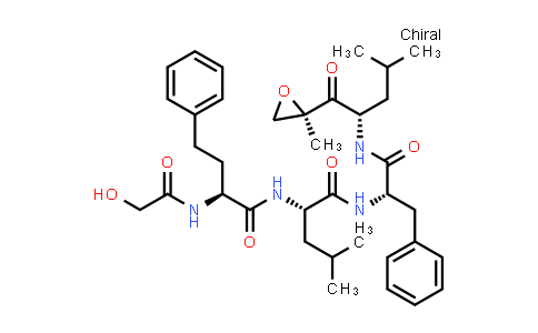 868540-02-7 | (S)-2-((S)-2-(2-羟基乙酰胺)-4-苯基丁酰胺)-4-甲基-N-((S)-1-((S)-4-甲基-1-((R)-2-甲基环氧乙烷-2基)-1-氧代-3-苯基丙-2基)氨基)戊酰胺