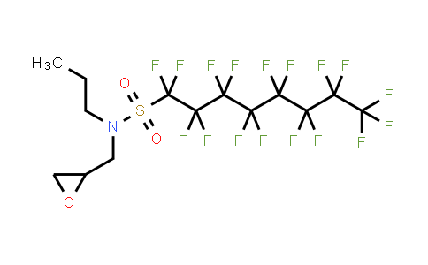 77620-64-5 | 1,1,2,2,3,3,4,4,5,5,6,6,7,7,8,8,8-十七氟-N-(环氧乙烷-2-甲基)-N-丙基辛烷-1-磺胺