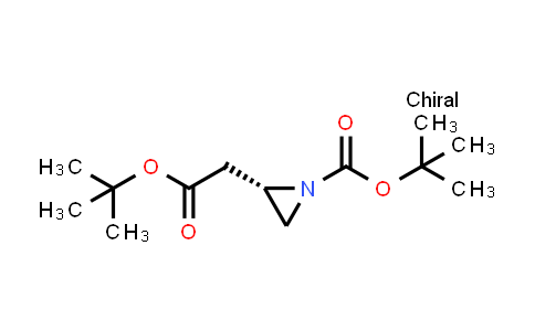 MC835146 | 1246961-44-3 | tert-Butyl (S)-2-(2-(tert-butoxy)-2-oxoethyl)aziridine-1-carboxylate