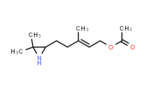 53415-98-8 | (E)-5-(3,3-dimethylaziridin-2-yl)-3-methylpent-2-en-1-yl acetate
