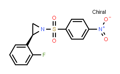 832117-96-1 | (s)-2-(2-Fluorophenyl)-1-((4-nitrophenyl)sulfonyl)aziridine