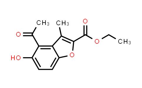 53725-06-7 | Ethyl 4-acetyl-5-hydroxy-3-methylbenzofuran-2-carboxylate