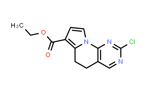 1817793-20-6 | Ethyl 2-chloro-5,6-dihydropyrimido[4,5-e]indolizine-7-carboxylate