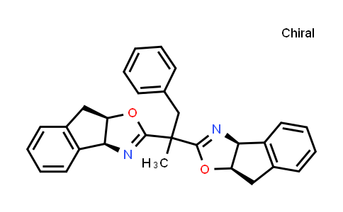 1379763-05-9 | (3aS,3a'S,8aR,8a'R)-2,2'-(1-Phenylpropane-2,2-diyl)bis(3a,8a-dihydro-8H-indeno[1,2-d]oxazole)