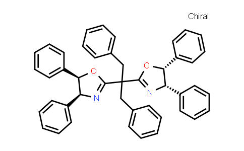 MC835383 | 2361262-50-0 | (4S,4'S,5R,5'R)-2,2'-(1,3-二苯基丙烷-2,2-二基)双(4,5-二苯基-4,5-二氢噁唑)
