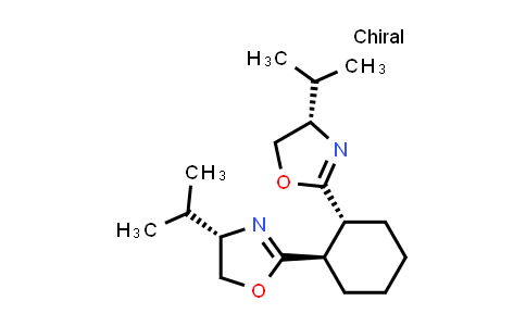 700381-43-7 | (1R,2R)-1,2-Bis((S)-4-isopropyl-4,5-dihydrooxazol-2-yl)cyclohexane