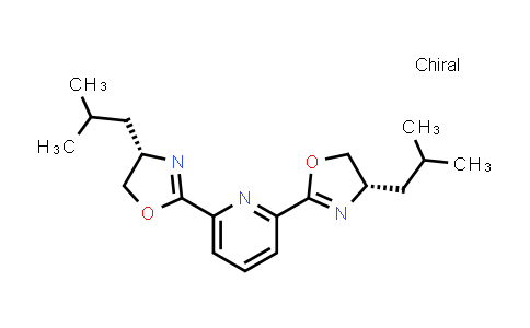 335357-38-5 | 2,6-Bis((S)-4-isobutyl-4,5-dihydrooxazol-2-yl)pyridine