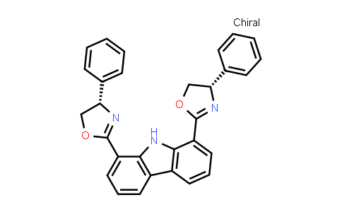 553663-64-2 | 1,8-双[(4S)-4,5-二氢-4-苯基-2-噁唑基]-9H-咔唑