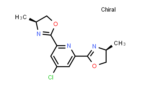 MC835480 | 860151-77-5 | (4S,4'S)-2,2'-(4-Chloropyridine-2,6-diyl)bis(4-methyl-4,5-dihydrooxazole)