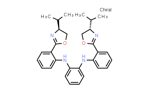 1448522-46-0 | Bis-N1,N2-[2-[(4S)-4,5-dihydro-4-(1-methylethyl)-2-oxazolyl]phenyl]-1,2-benzenediamine