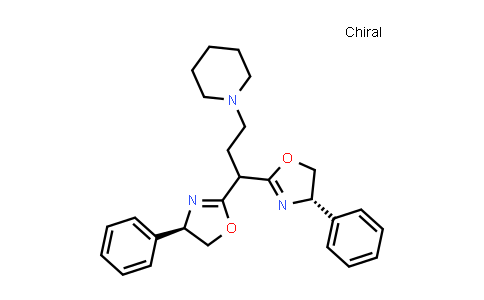 1215847-17-8 | Bis-1-[3,3-[(4S)-4,5-dihydro-4-phenyl-2-oxazolyl]propyl]piperidine