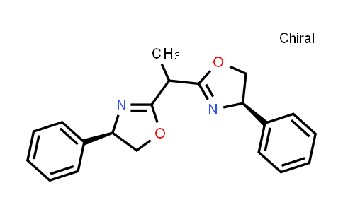 644994-50-3 | (4R,4′R)-2,2′-Ethylidenebis[4,5-dihydro-4-phenyloxazole]