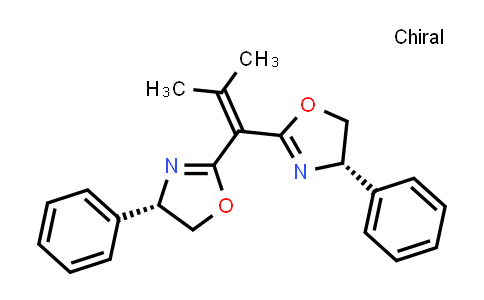 876406-06-3 | Oxazole, 2,2′-(2-methyl-1-propenylidene)bis[4,5-dihydro-4-phenyl-, (4S,4′S)-