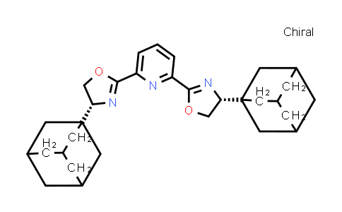 934384-49-3 | 2,6-双[(4R)-4,5-二氢-4-三环[3.3.1.13,7]癸-1-基-2-噁唑基]吡啶