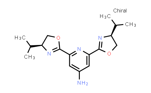 860151-85-5 | 2,6-Bis[(4S)-4,5-dihydro-4-(1-methylethyl)-2-oxazolyl]-4-pyridinamine